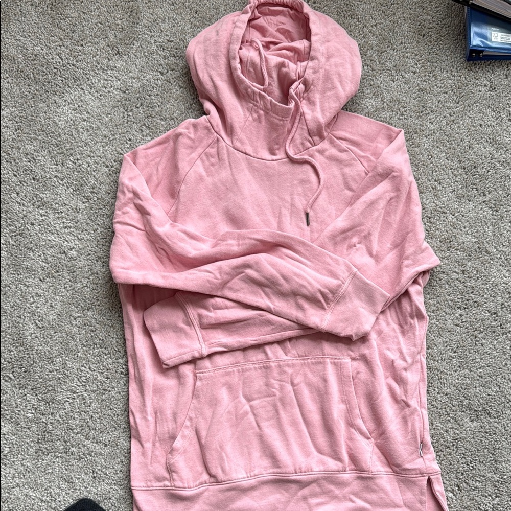 Pink Hooded Sweatshirt